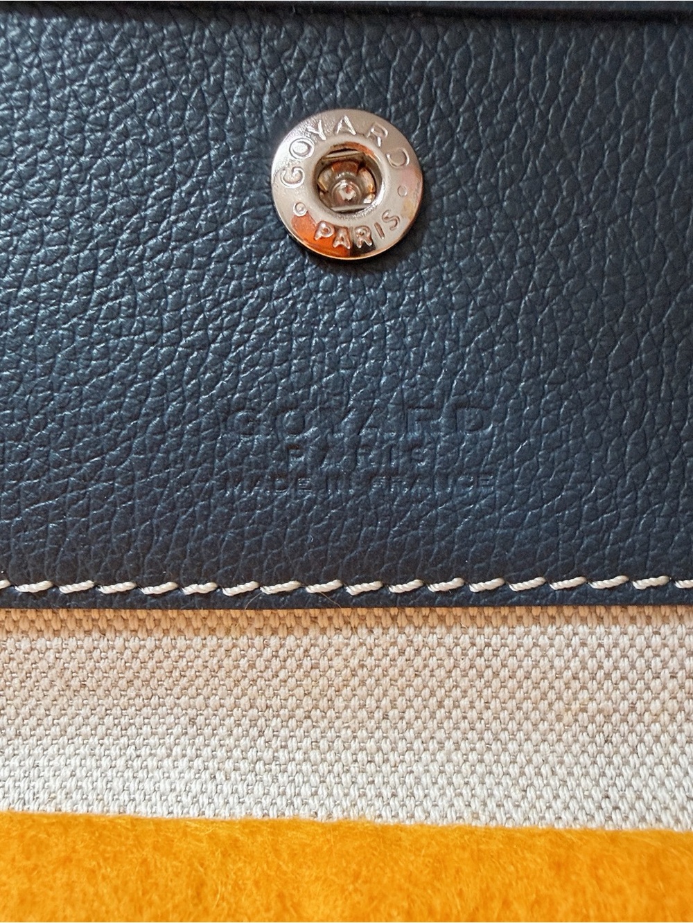 Goyard Boheme Hobo Bag in Navy Blue - Picture 6 of 9